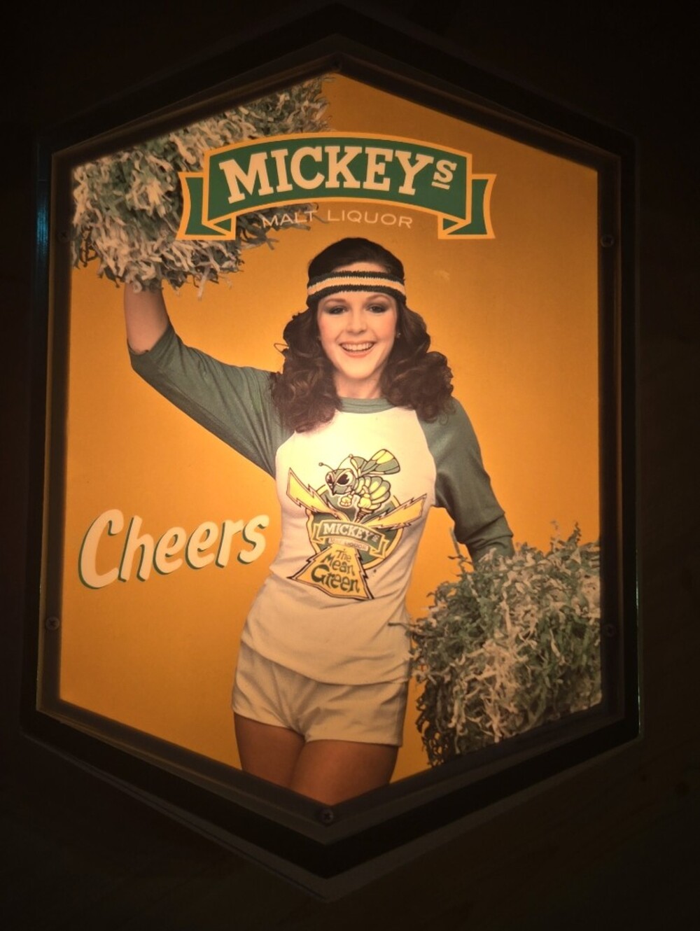 1982 Mickey's Beer Sign